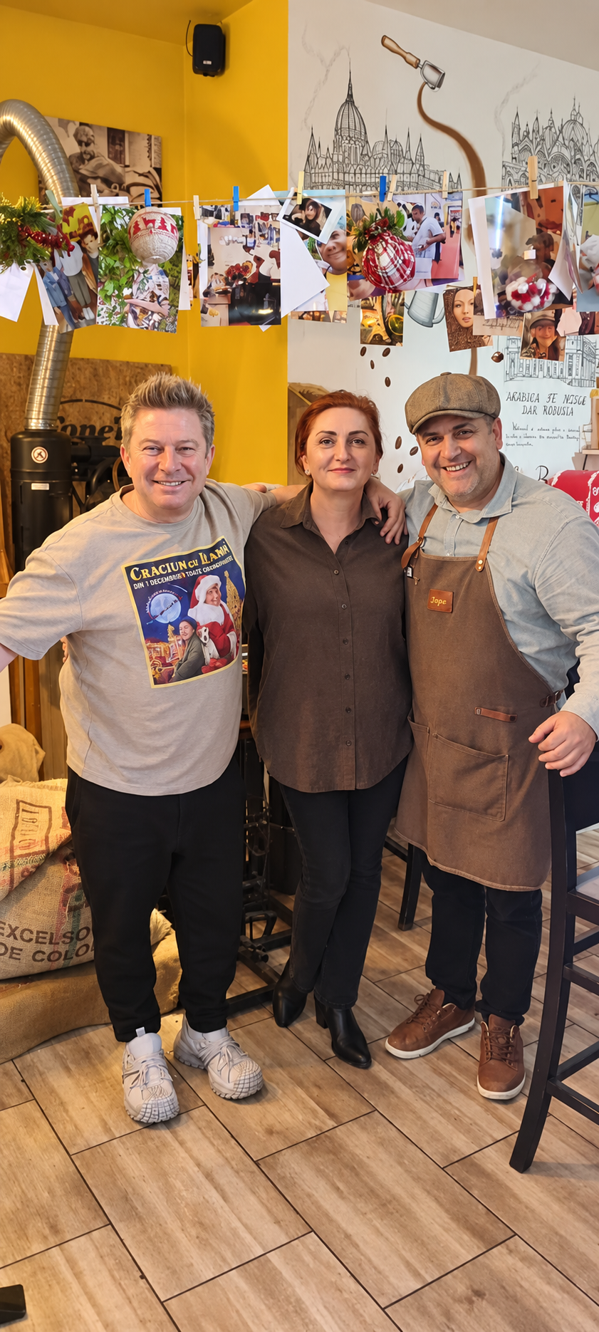 Pavel Bartoș la Cafeneaua La Barista