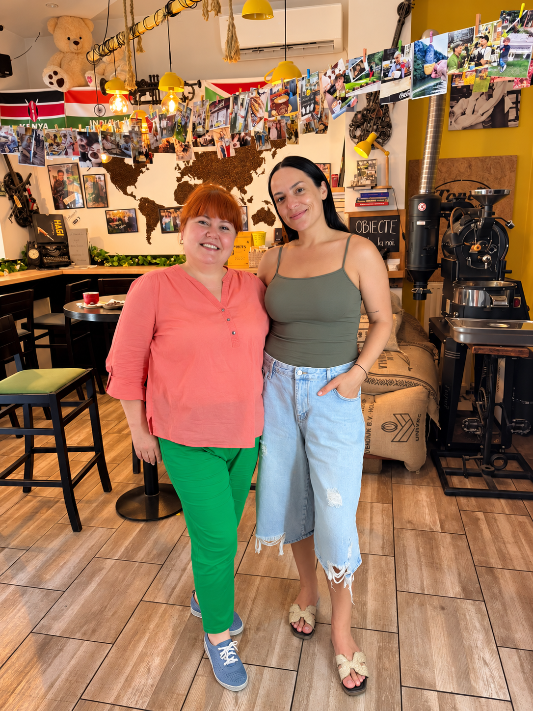 Tania Turtureanu la Cafeneaua La Barista